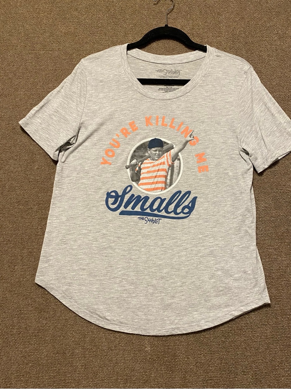 The Sandlot 'You’re Killing Me Smalls”Graphic Tee - Grey Size L